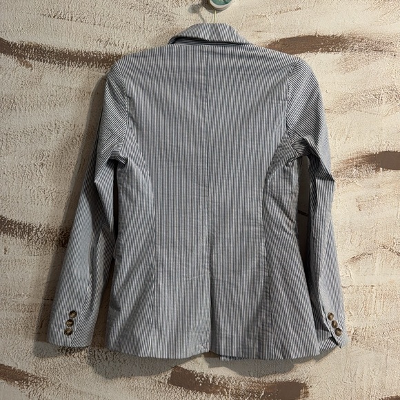 Joie Striped Seersucker Blazer - Picture 5 of 5
